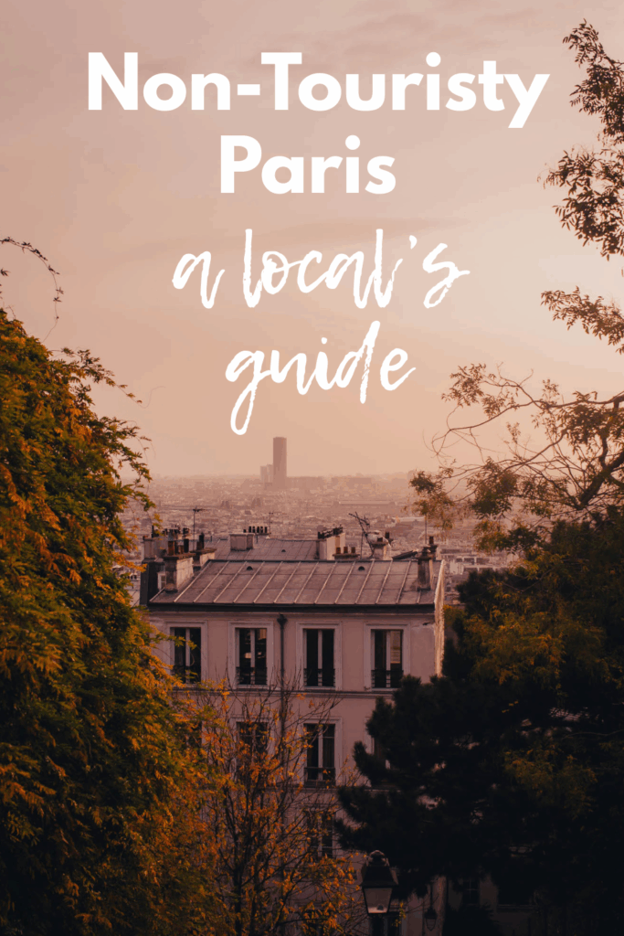 non-touristy paris