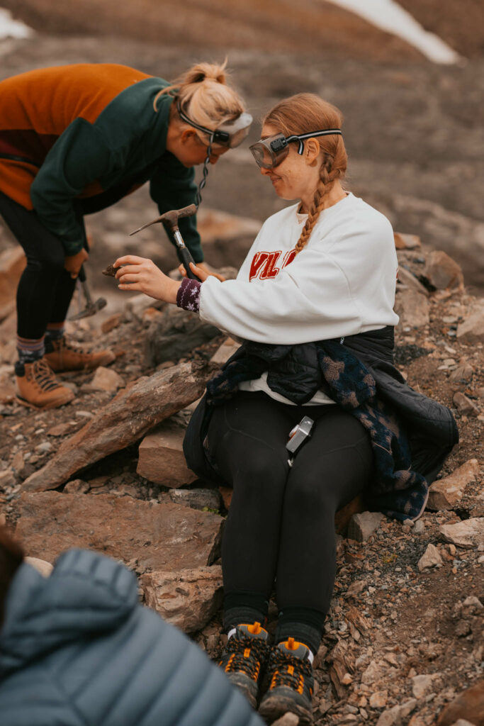 svalbard fossil hunting