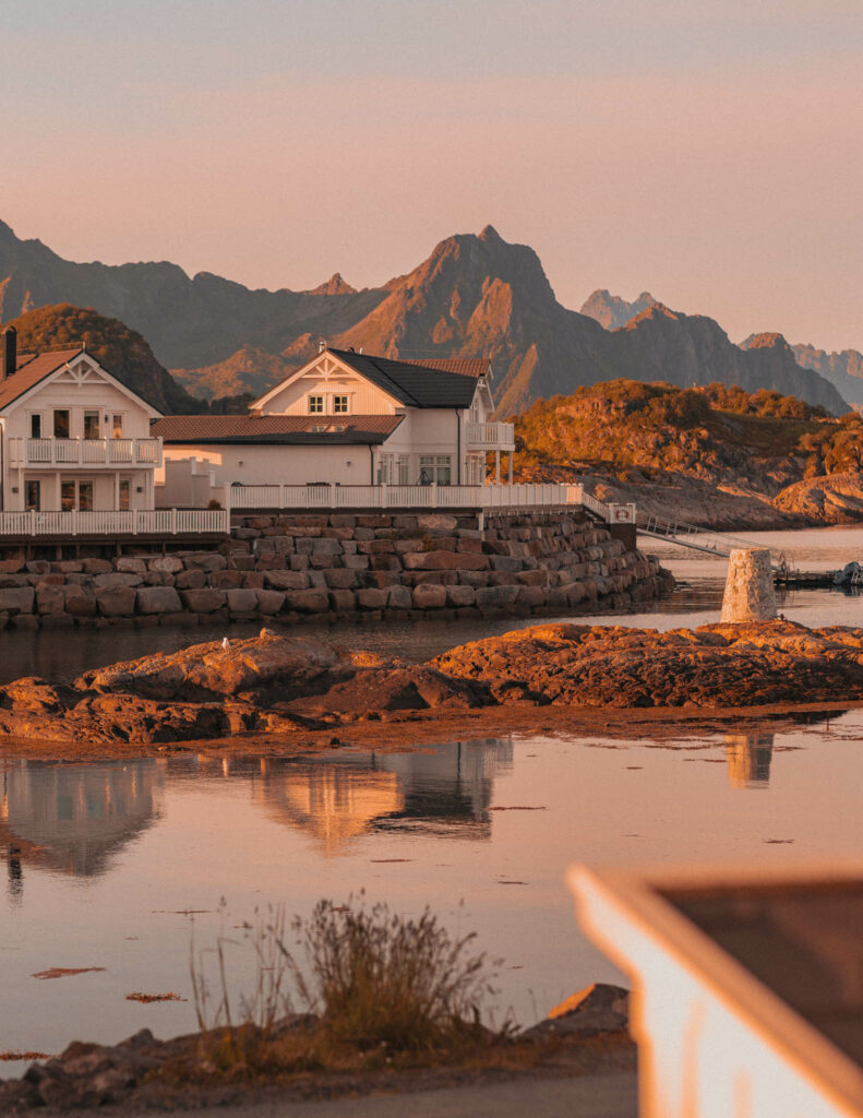 Lofoten islands in summer