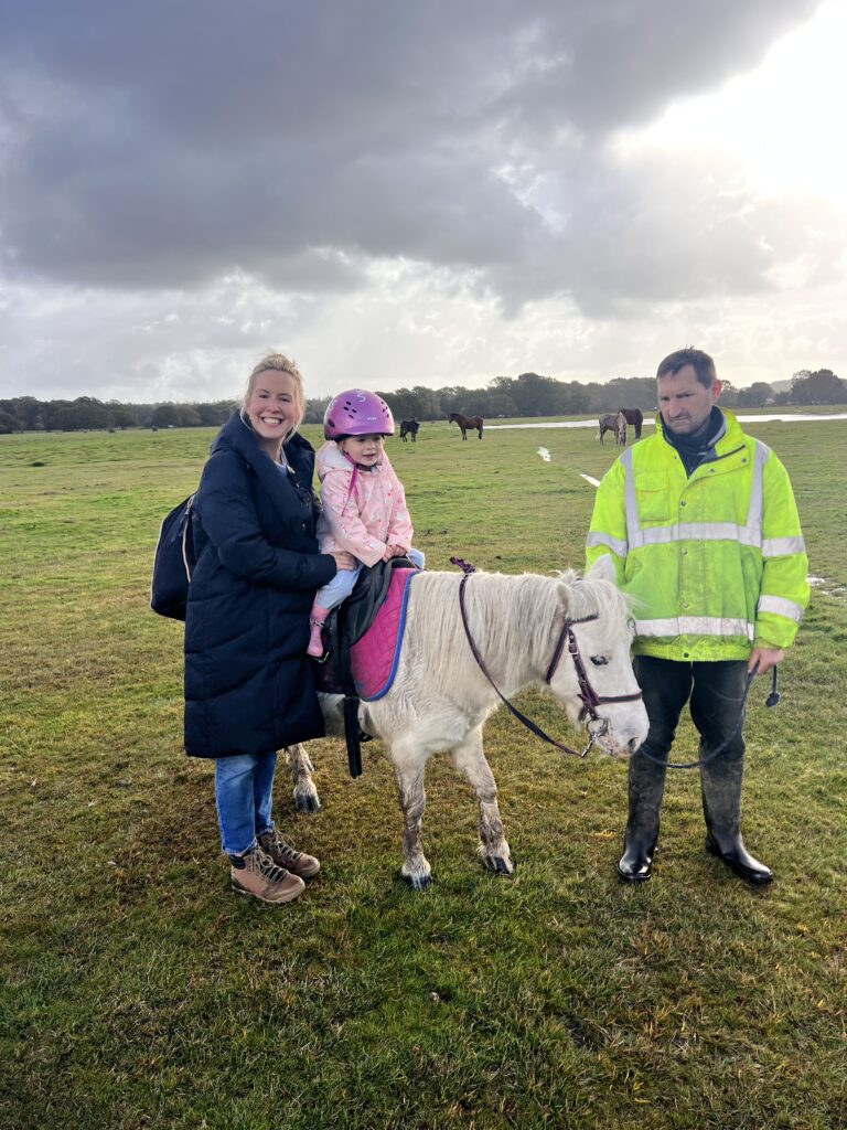 horse riding new forest