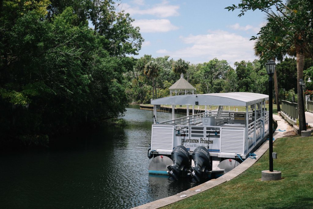 Plantation on Crystal River, Florida.