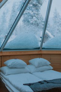 aurora cabins northern lights village