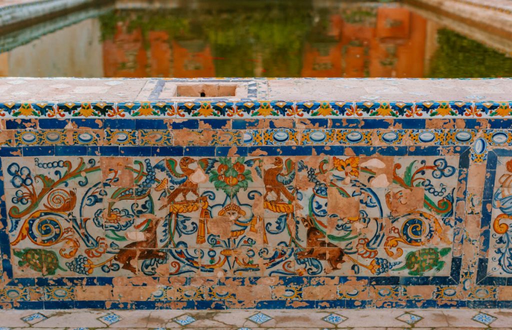 alcazar seville gardens