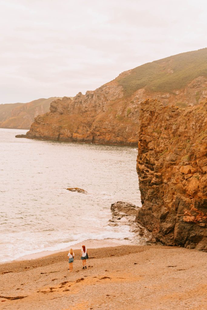 beaches of sark