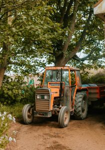 tractors on sark
