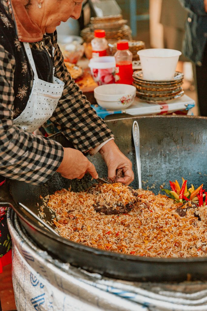traditional food in Tashkent
