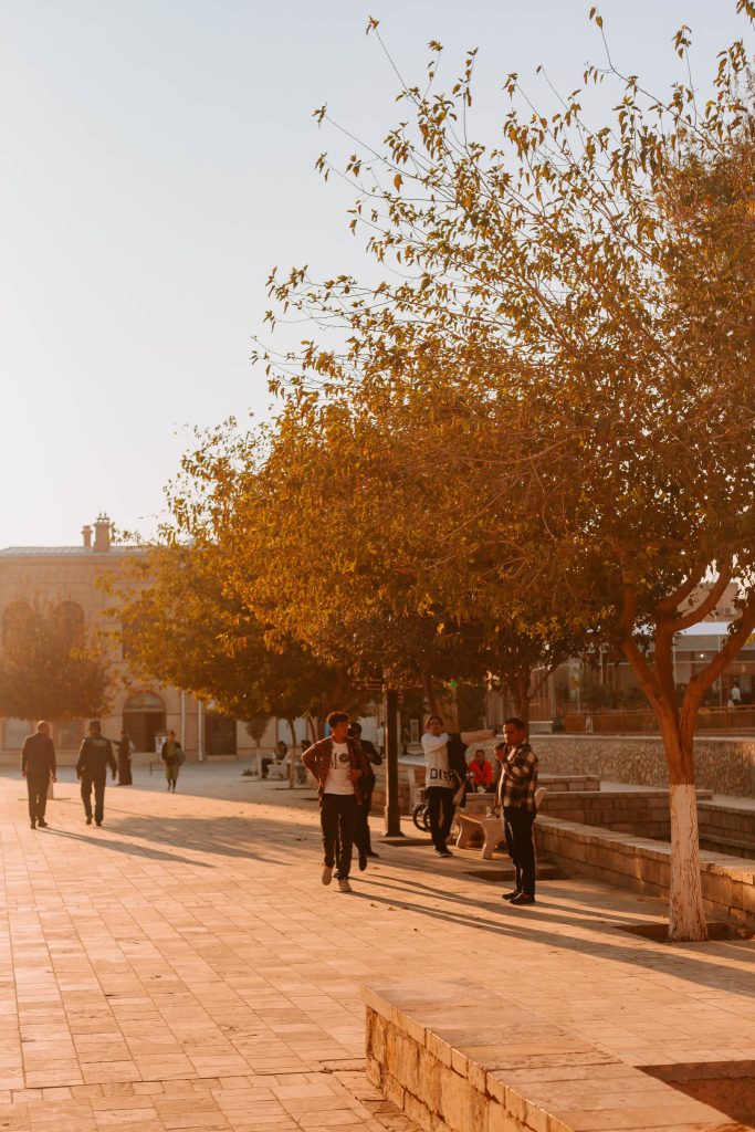 Bukhara at sunset