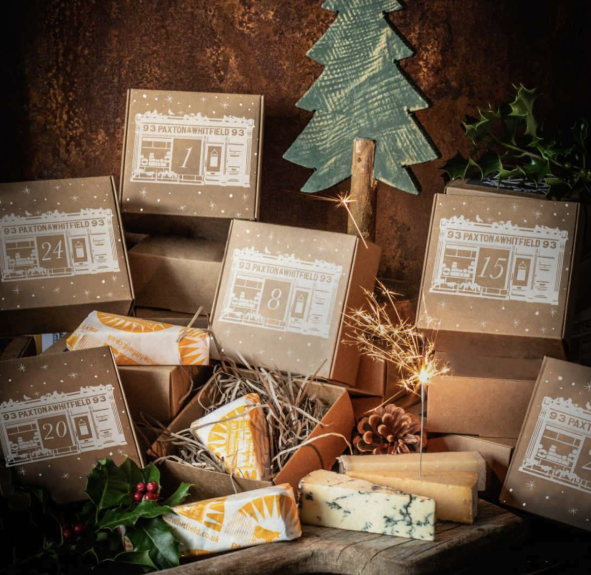 luxury cheese advent calendar