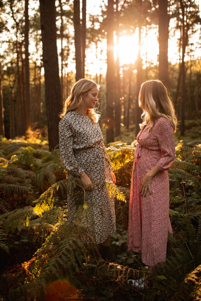 twin pregnancy announcement