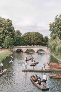 punting in cambridge